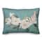 Birds And Magnolias 20" x 14" Indoor/Outdoor Pillow